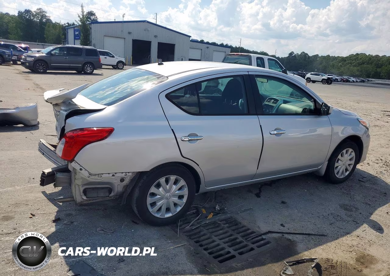 2019 Nissan Versa Sv VIN:3N1CN7AP0KL879382 - 3