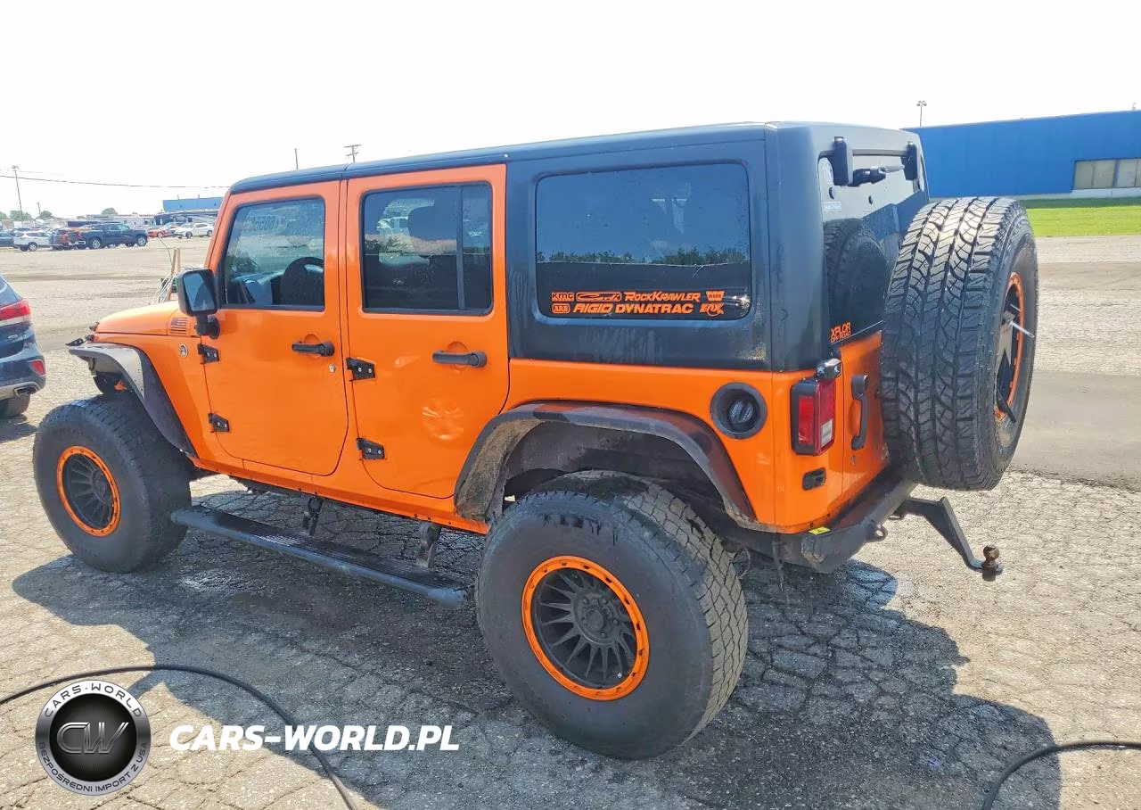 2012 Jeep Wrangler Unlimited Sport VIN:1C4BJWDG9CL214598 - 2
