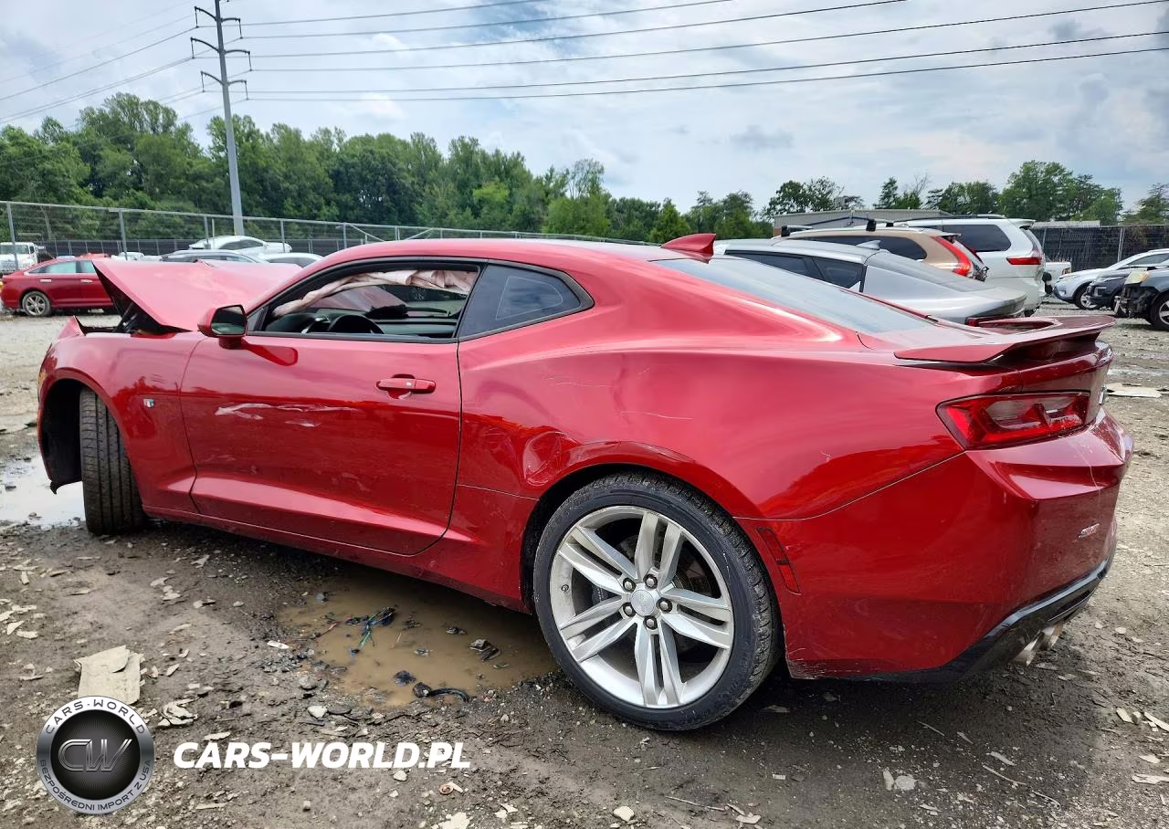 2018 Chevrolet Camaro Ss VIN:1G1FH1R71J0109117 - 2