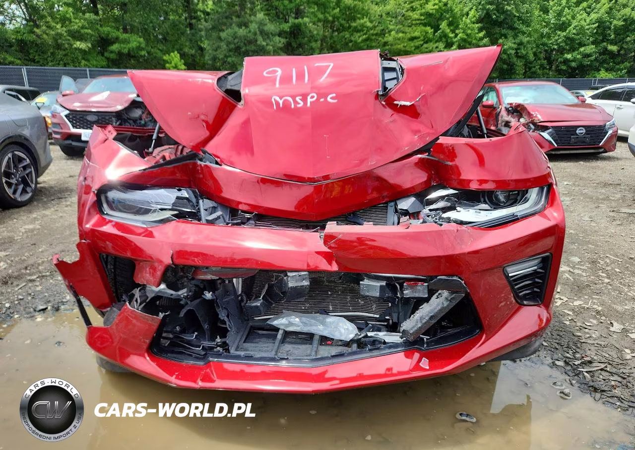 2018 Chevrolet Camaro Ss VIN:1G1FH1R71J0109117 - 5
