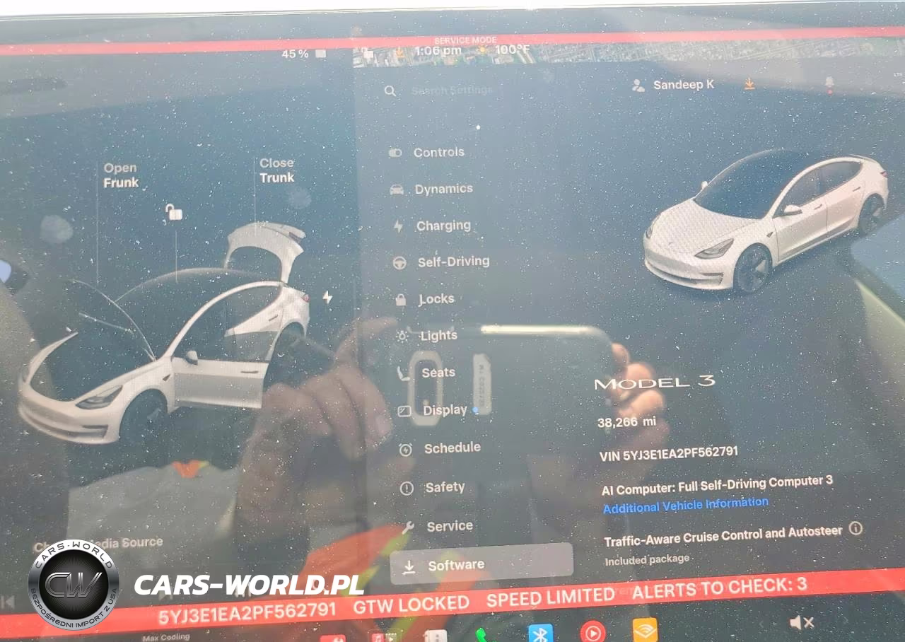 2023 Tesla Model 3 VIN:5YJ3E1EA2PF562791 - 9