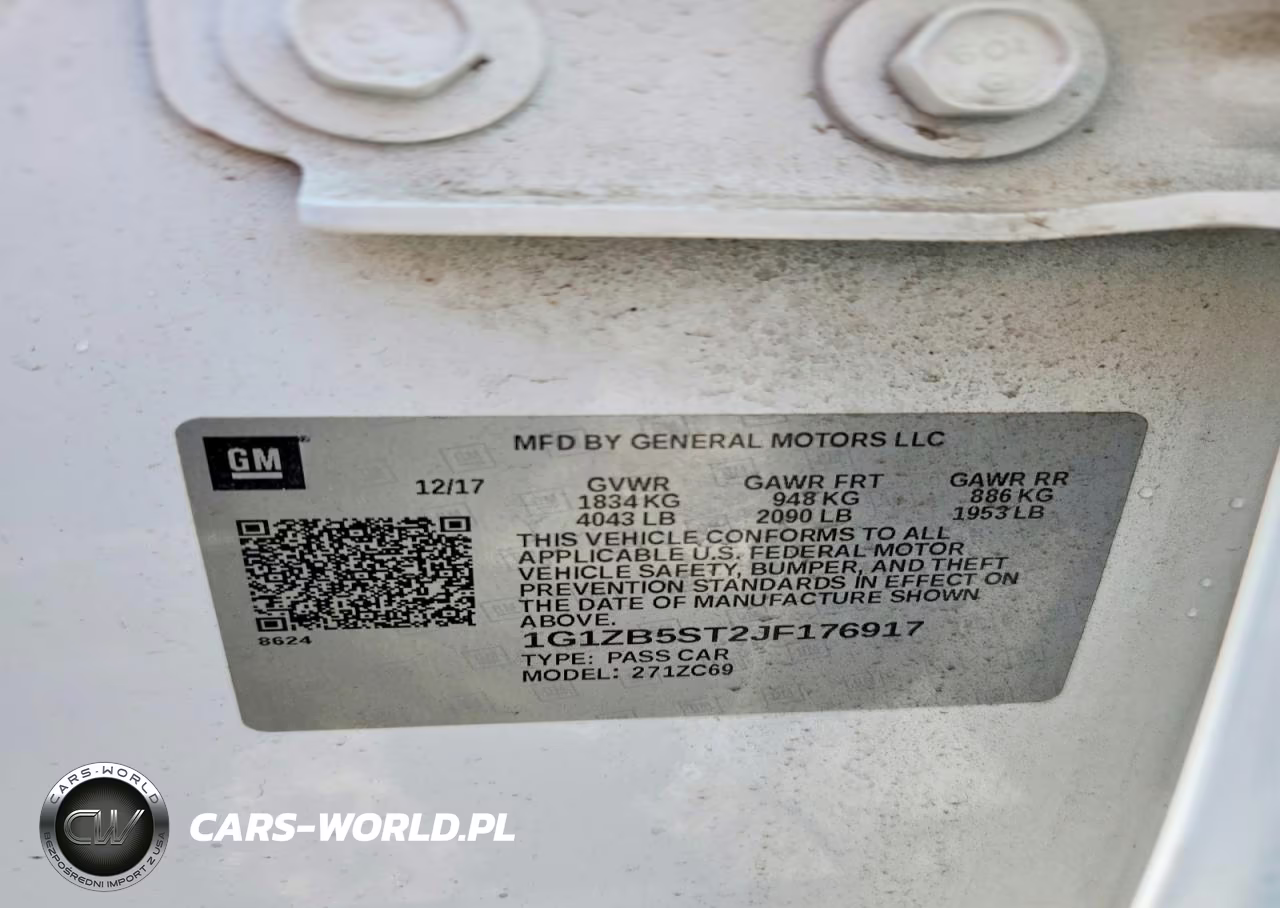 2018 Chevrolet Malibu Ls VIN:1G1ZB5ST2JF176917 - 12
