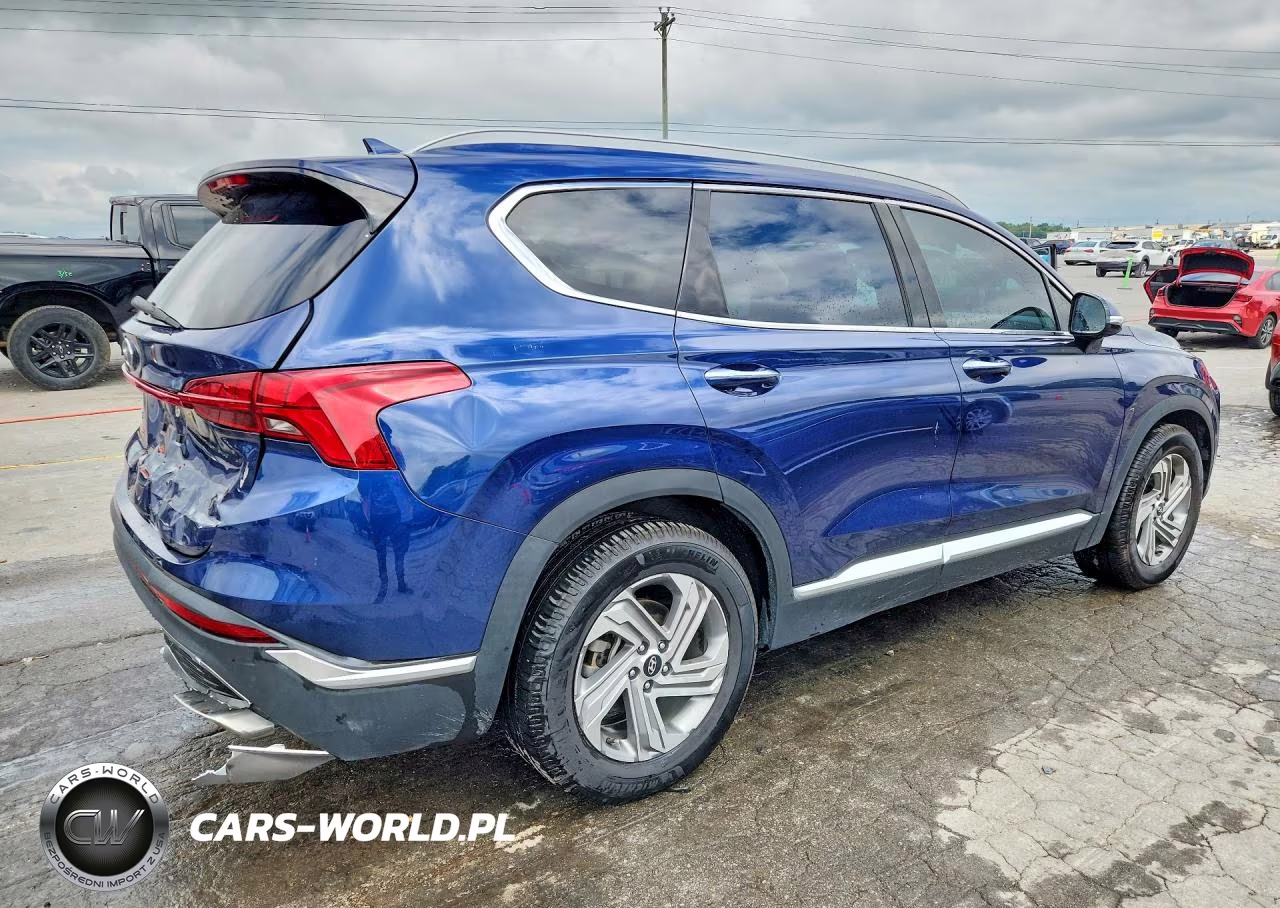 2022 Hyundai Santa Fe Sel VIN:5NMS34AJ3NH443166 - 3