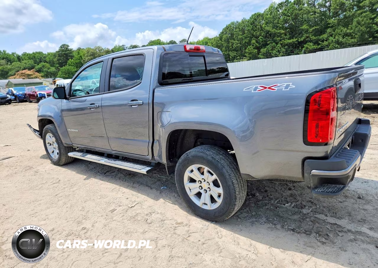 2021 Chevrolet Colorado Lt VIN:1GCGTCEN3M1102579 - 2