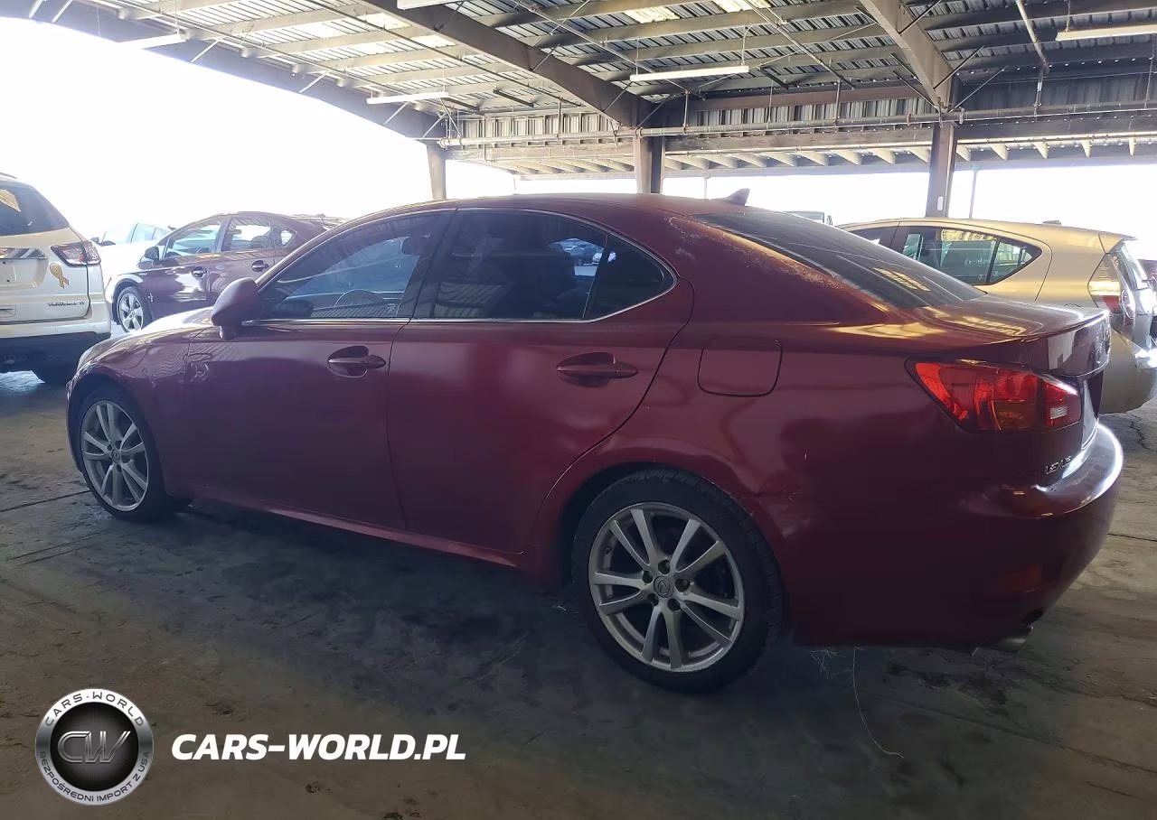 2007 Lexus Is 250 VIN:JTHBK262X75050441 - 2