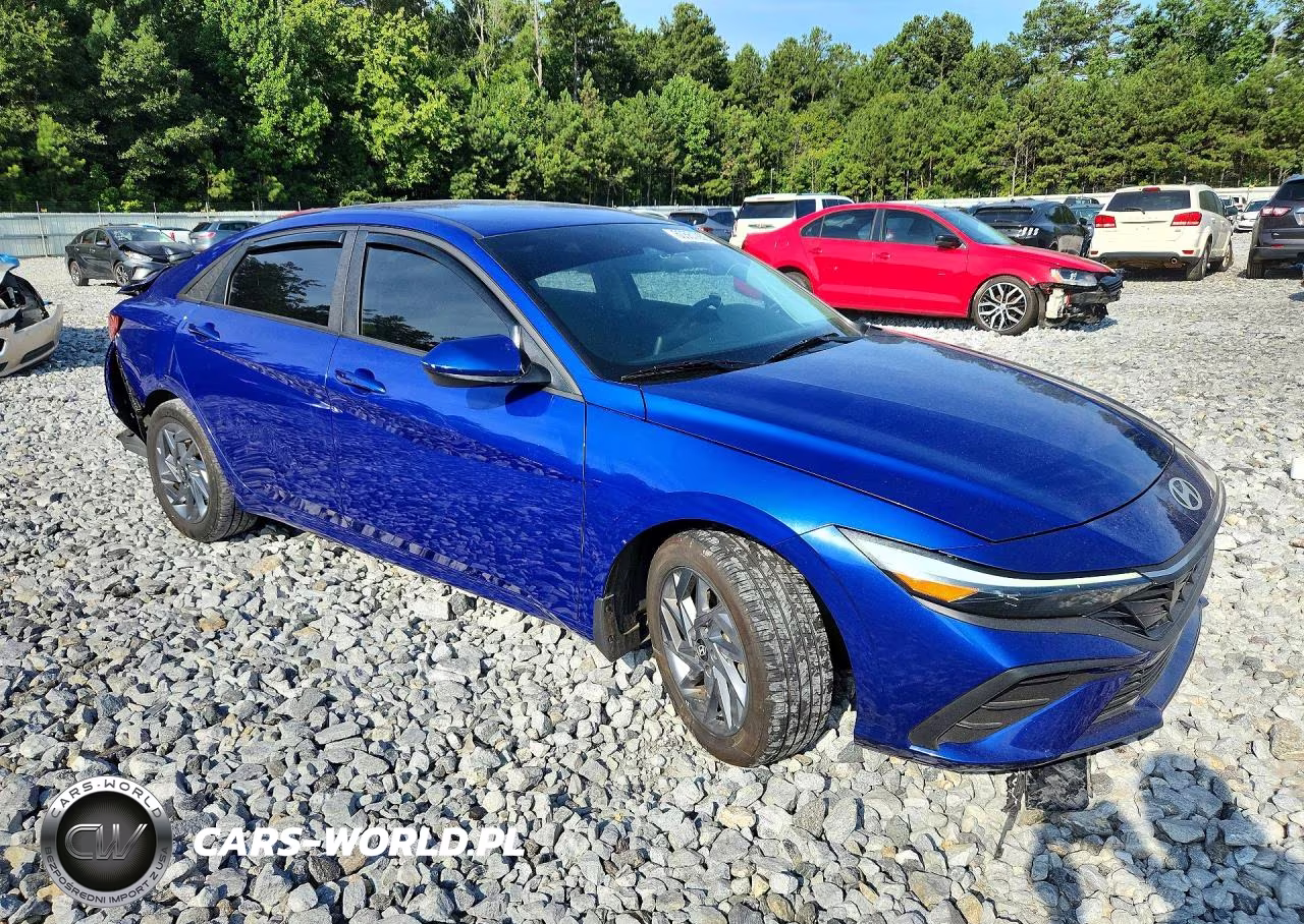 2024 Hyundai Elantra Sel VIN:KMHLM4DG5RU772415 - 4