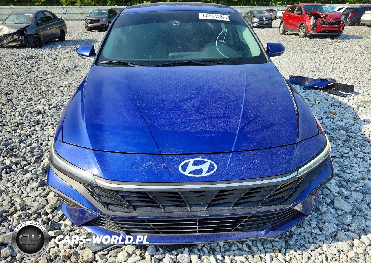 2024 Hyundai Elantra Sel VIN:KMHLM4DG5RU772415 - 5