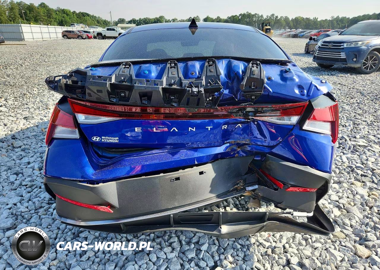 2024 Hyundai Elantra Sel VIN:KMHLM4DG5RU772415 - 6