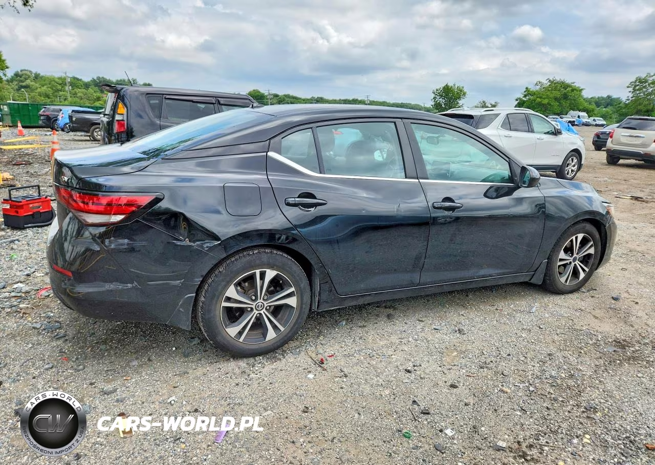 2021 Nissan Sentra Sv VIN:3N1AB8CV6MY307191 - 3