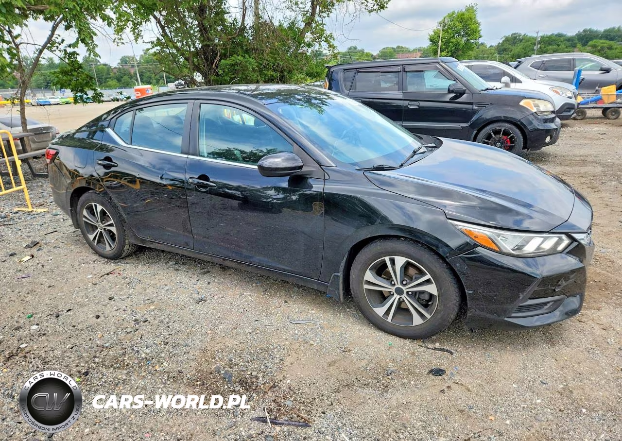 2021 Nissan Sentra Sv VIN:3N1AB8CV6MY307191 - 4