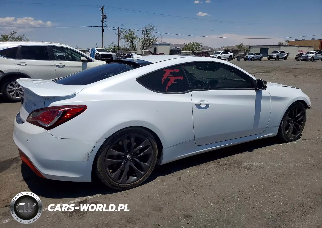 2014 Hyundai Genesis Coupe 3.8L VIN:KMHHU6KJ6EU120879 - 3