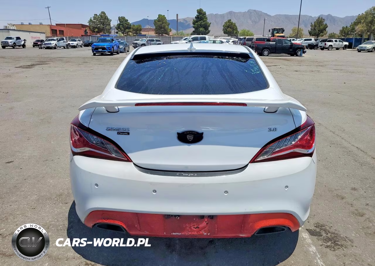 2014 Hyundai Genesis Coupe 3.8L VIN:KMHHU6KJ6EU120879 - 6