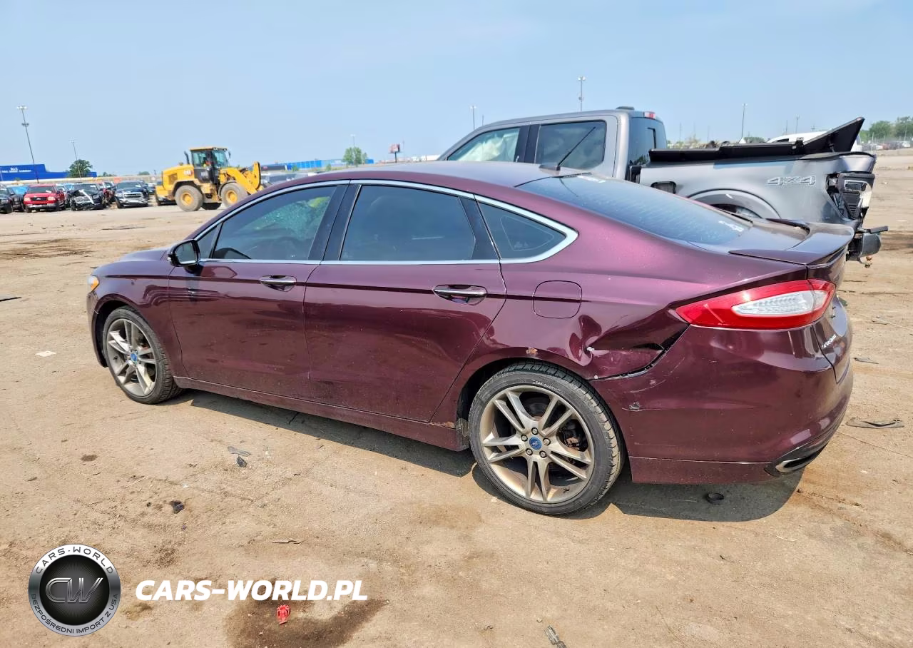 2013 Ford Fusion Titanium VIN:3FA6P0D91DR162682 - 2
