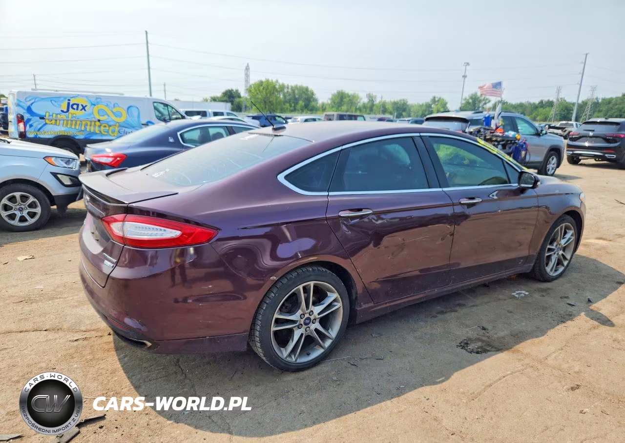 2013 Ford Fusion Titanium VIN:3FA6P0D91DR162682 - 3
