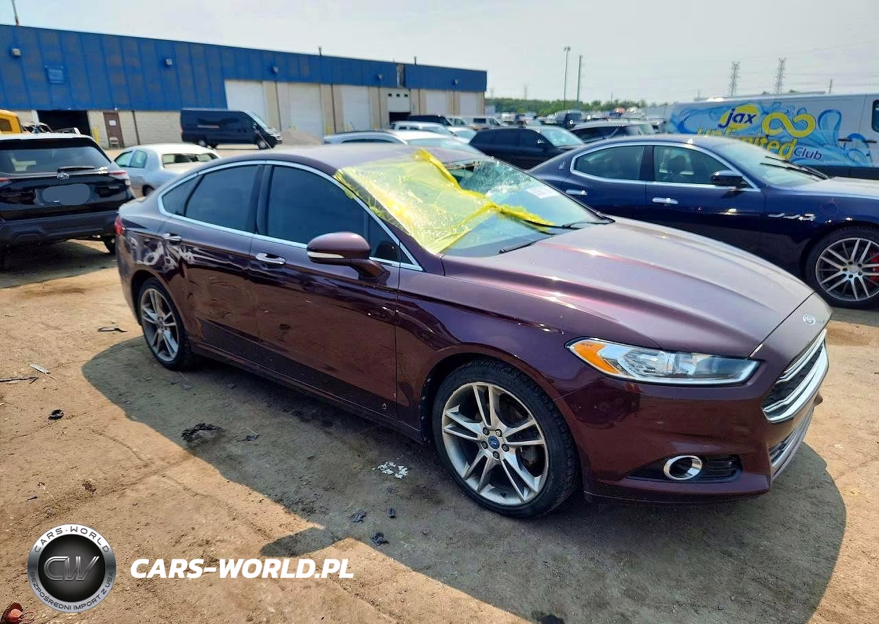 2013 Ford Fusion Titanium VIN:3FA6P0D91DR162682 - 4