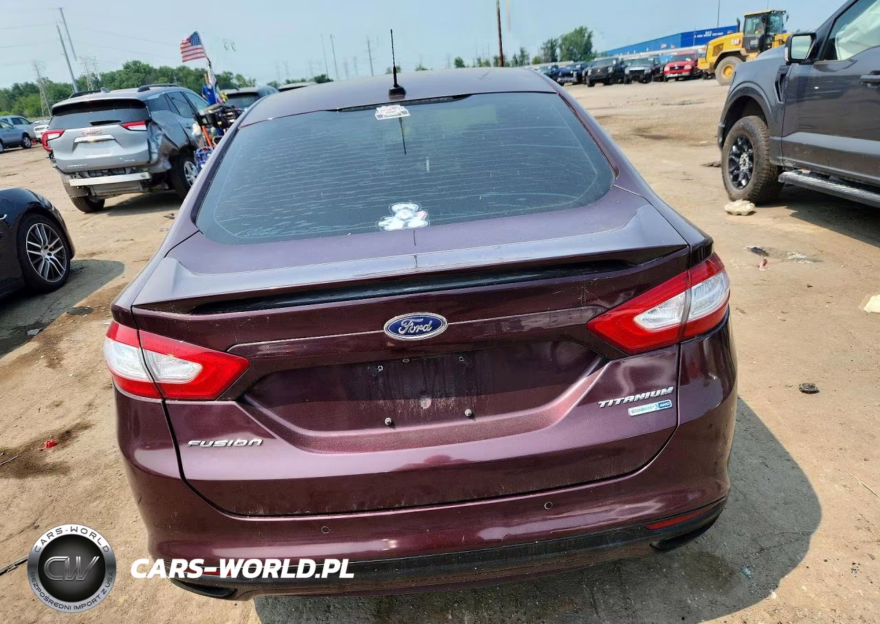 2013 Ford Fusion Titanium VIN:3FA6P0D91DR162682 - 6