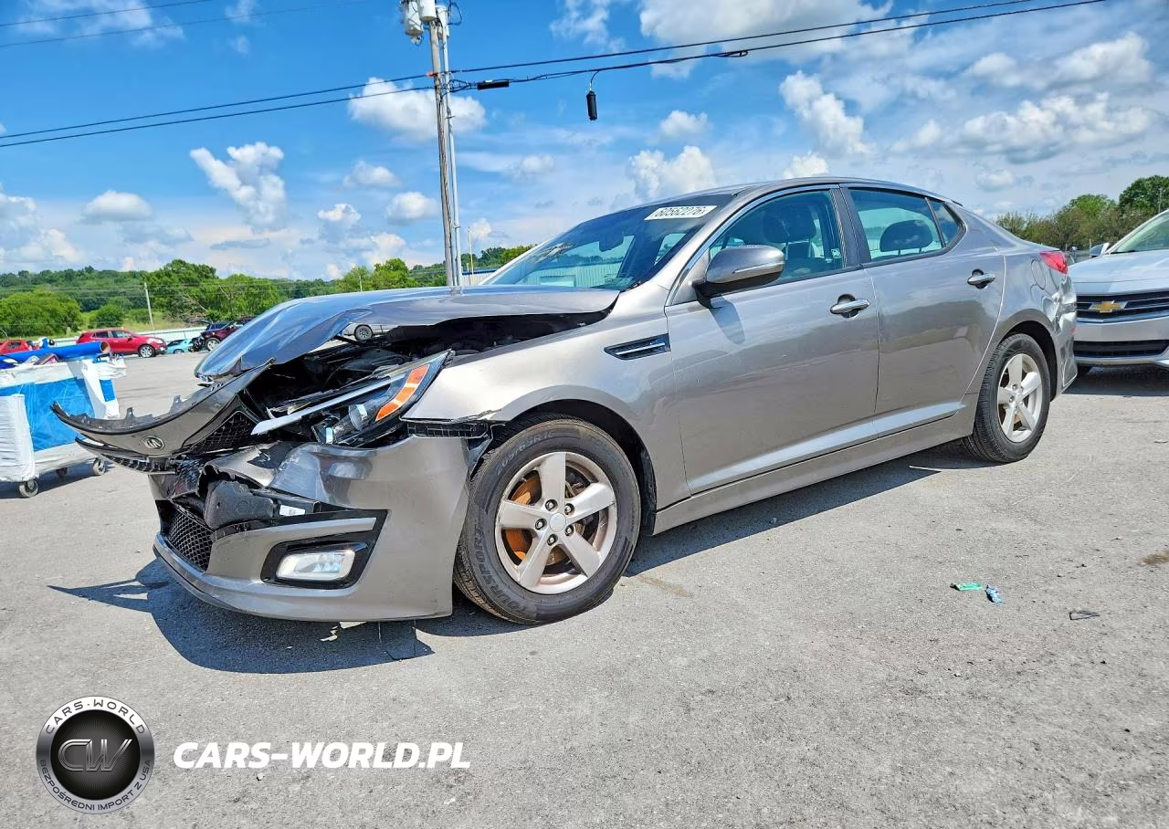 2015 Kia Optima Lx VIN:5XXGM4A77FG503960 - 1