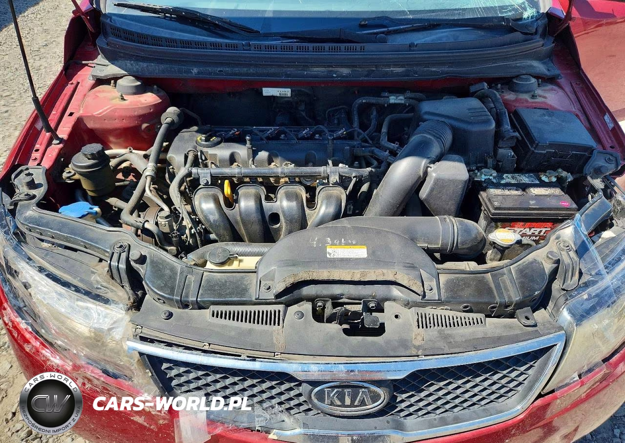 2010 Kia Forte Ex VIN:KNAFU4A22A5055458 - 11
