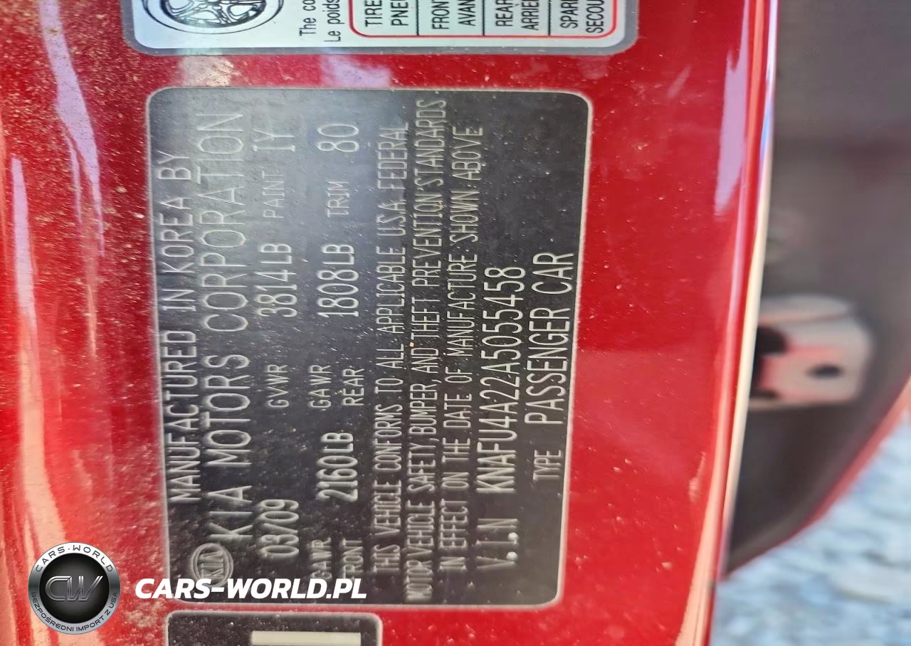 2010 Kia Forte Ex VIN:KNAFU4A22A5055458 - 12