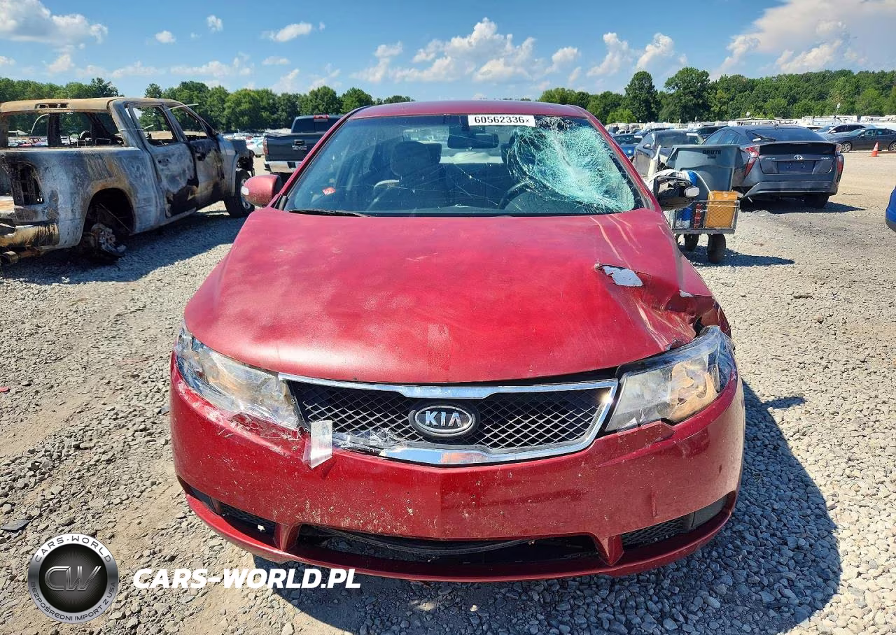 2010 Kia Forte Ex VIN:KNAFU4A22A5055458 - 5