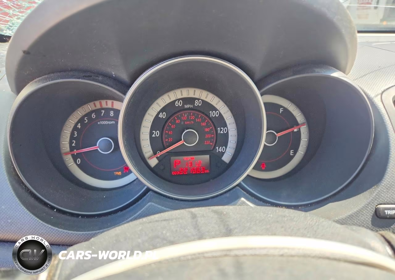 2010 Kia Forte Ex VIN:KNAFU4A22A5055458 - 9