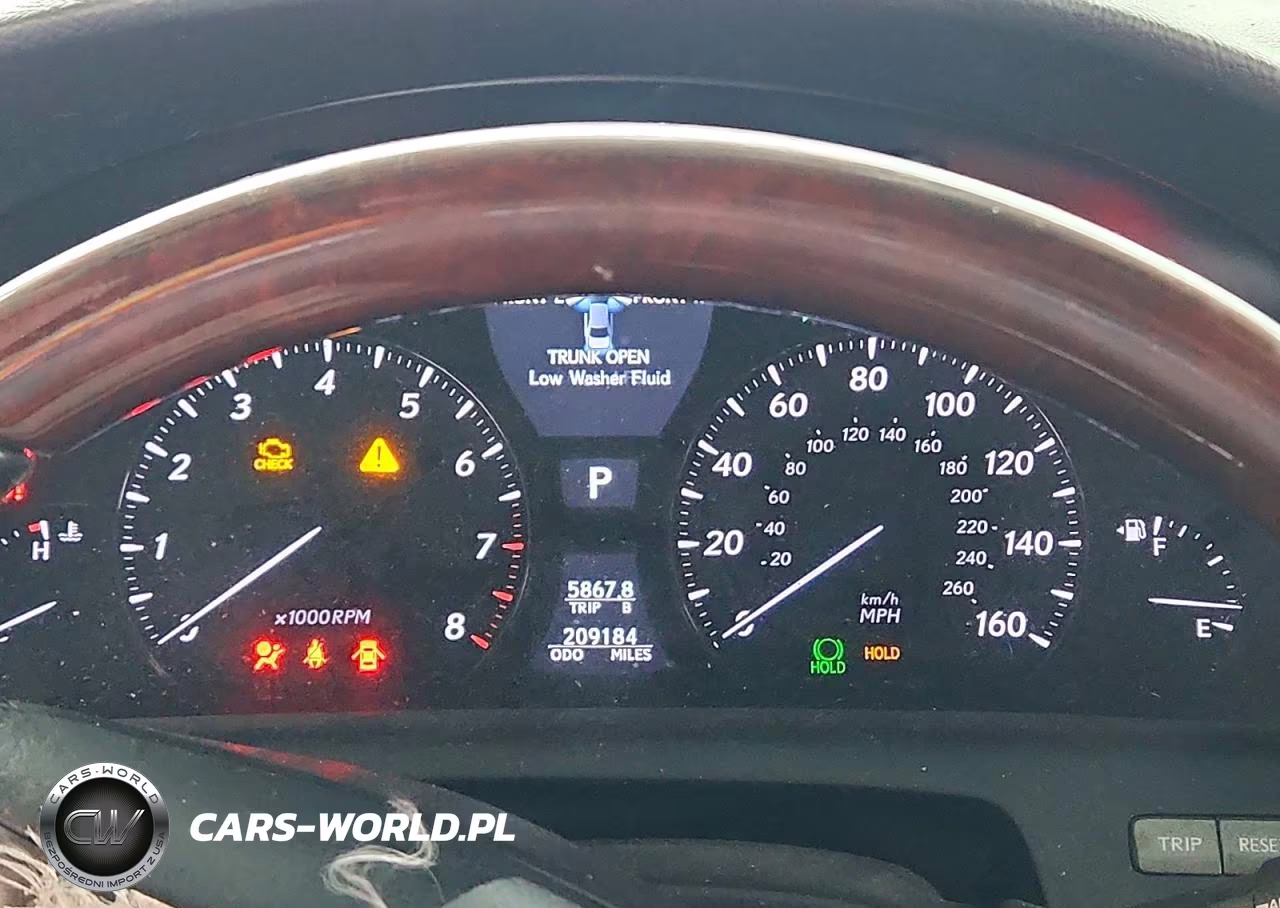 2009 Lexus Ls 460 VIN:JTHBL46F895085249 - 9