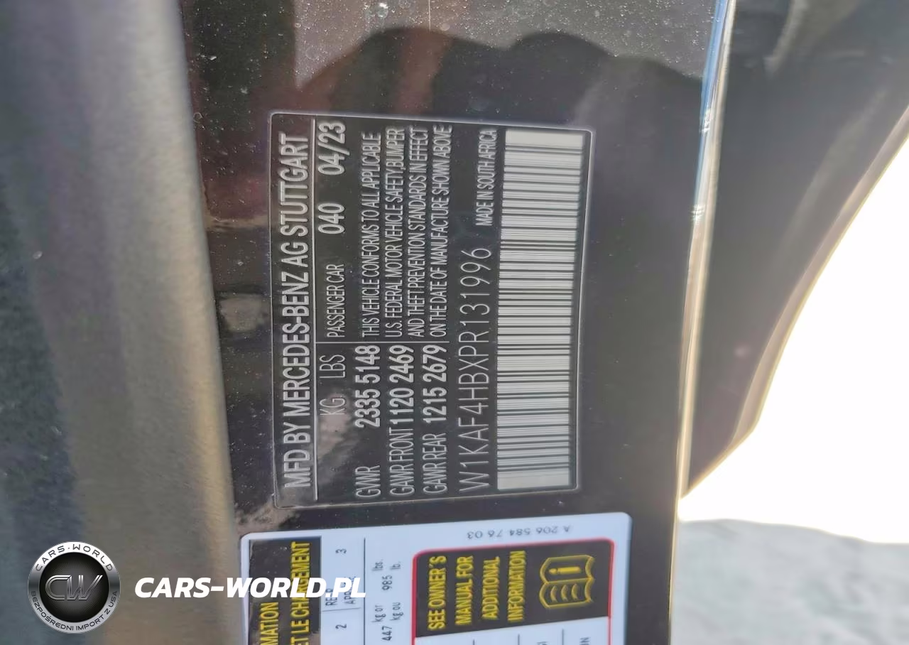 2023 Mercedes-Benz C 300 4Matic VIN:W1KAF4HBXPR131996 - 12