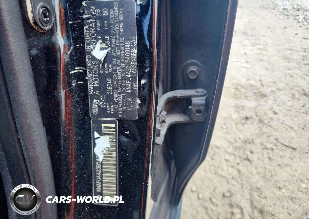 2011 Kia Forte Ex VIN:KNAFU4A23B5409148 - 12