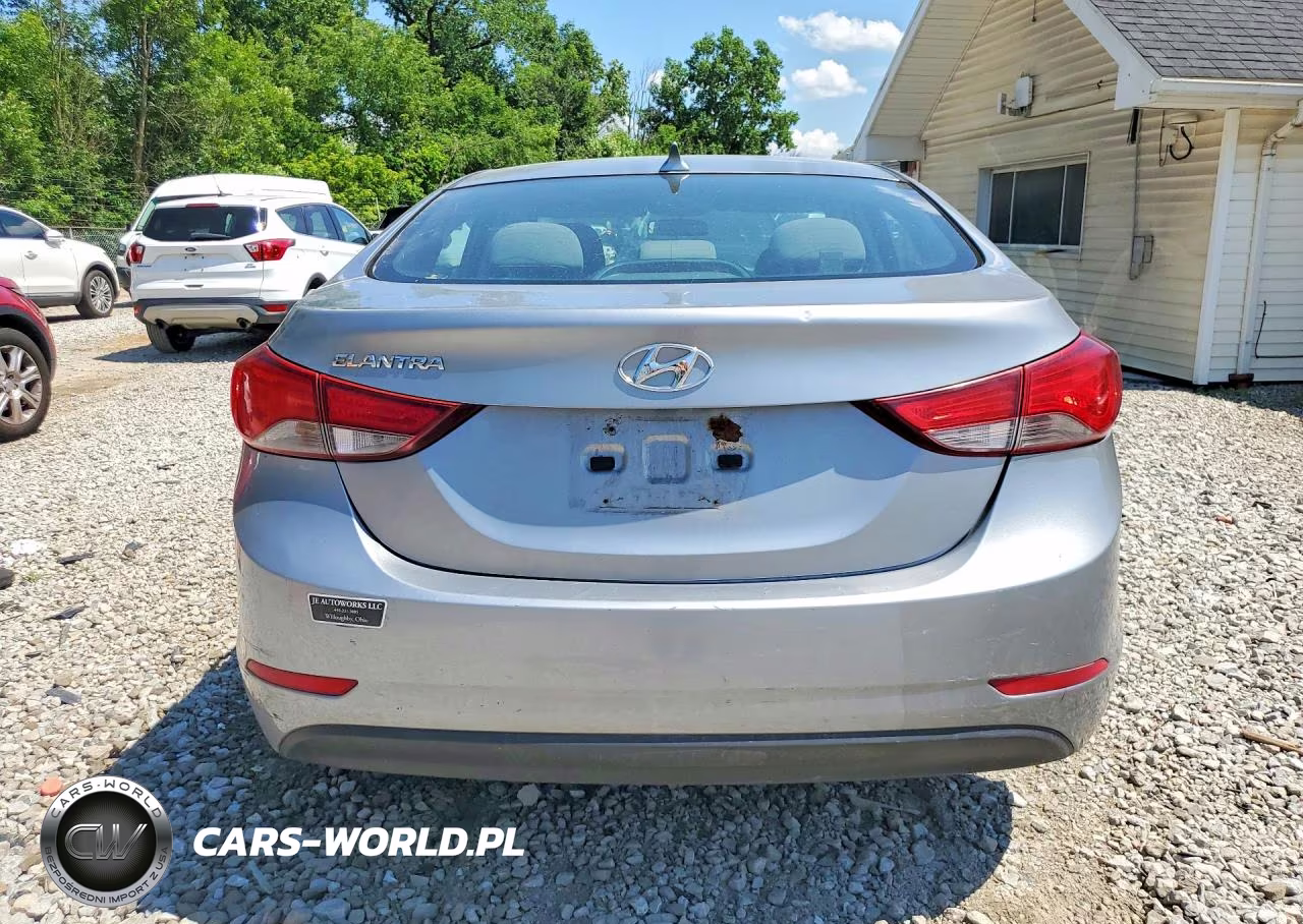 2015 Hyundai Elantra Se VIN:5NPDH4AE8FH586793 - 6