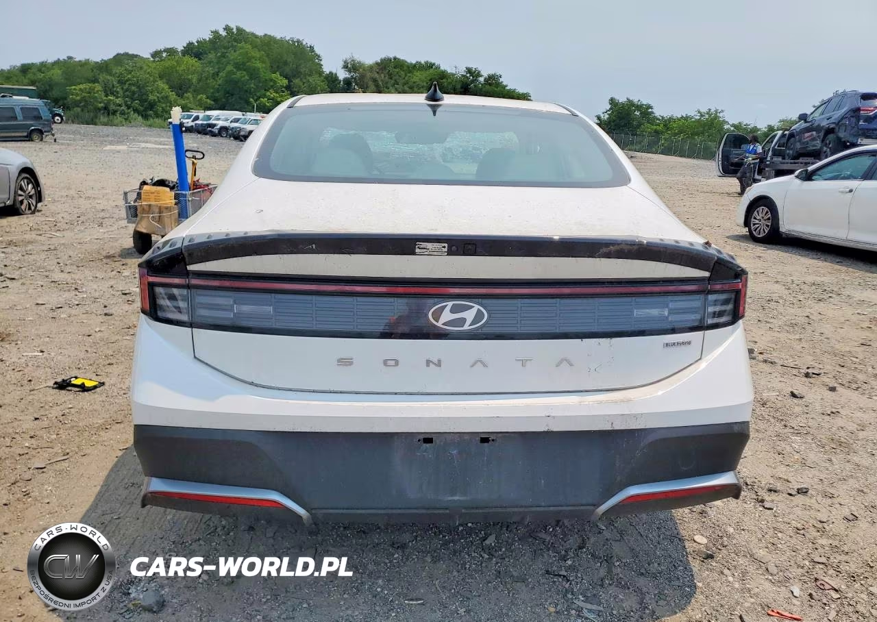 2026 Hyundai Sonata Hybrid Blue VIN:KMHL24JJ4TA140648 - 6