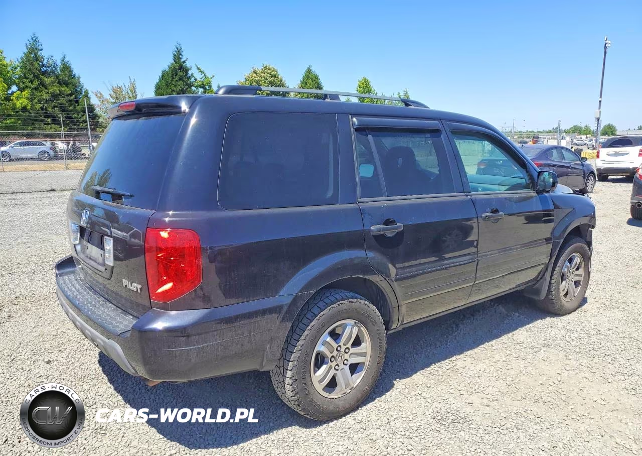 2005 Honda Pilot Exl VIN:2HKYF18515H555850 - 3