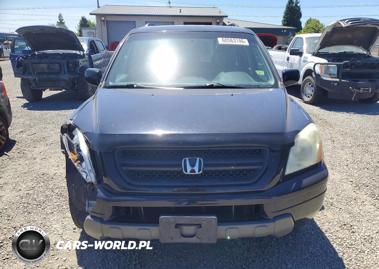 2005 Honda Pilot Exl VIN:2HKYF18515H555850 - 5
