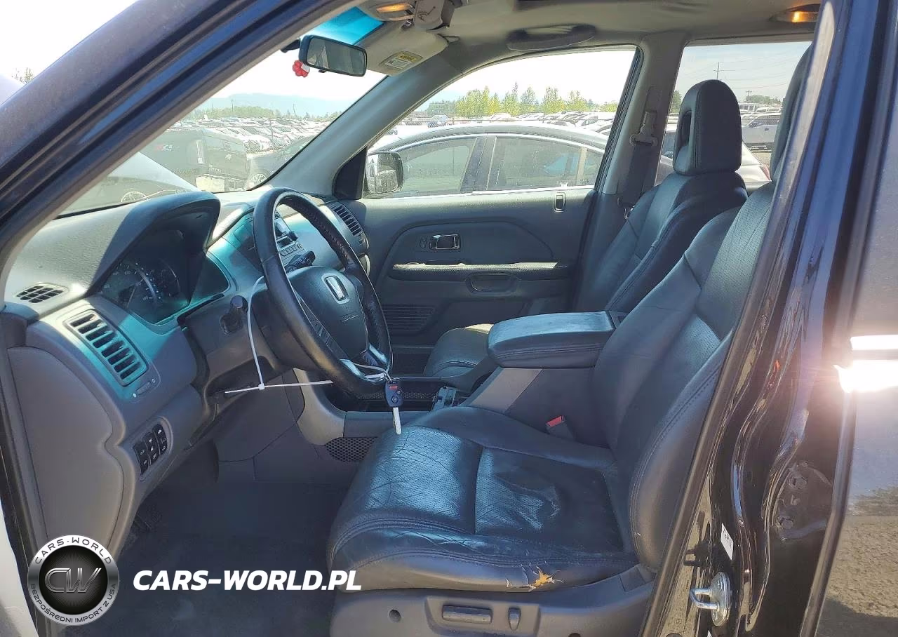 2005 Honda Pilot Exl VIN:2HKYF18515H555850 - 7