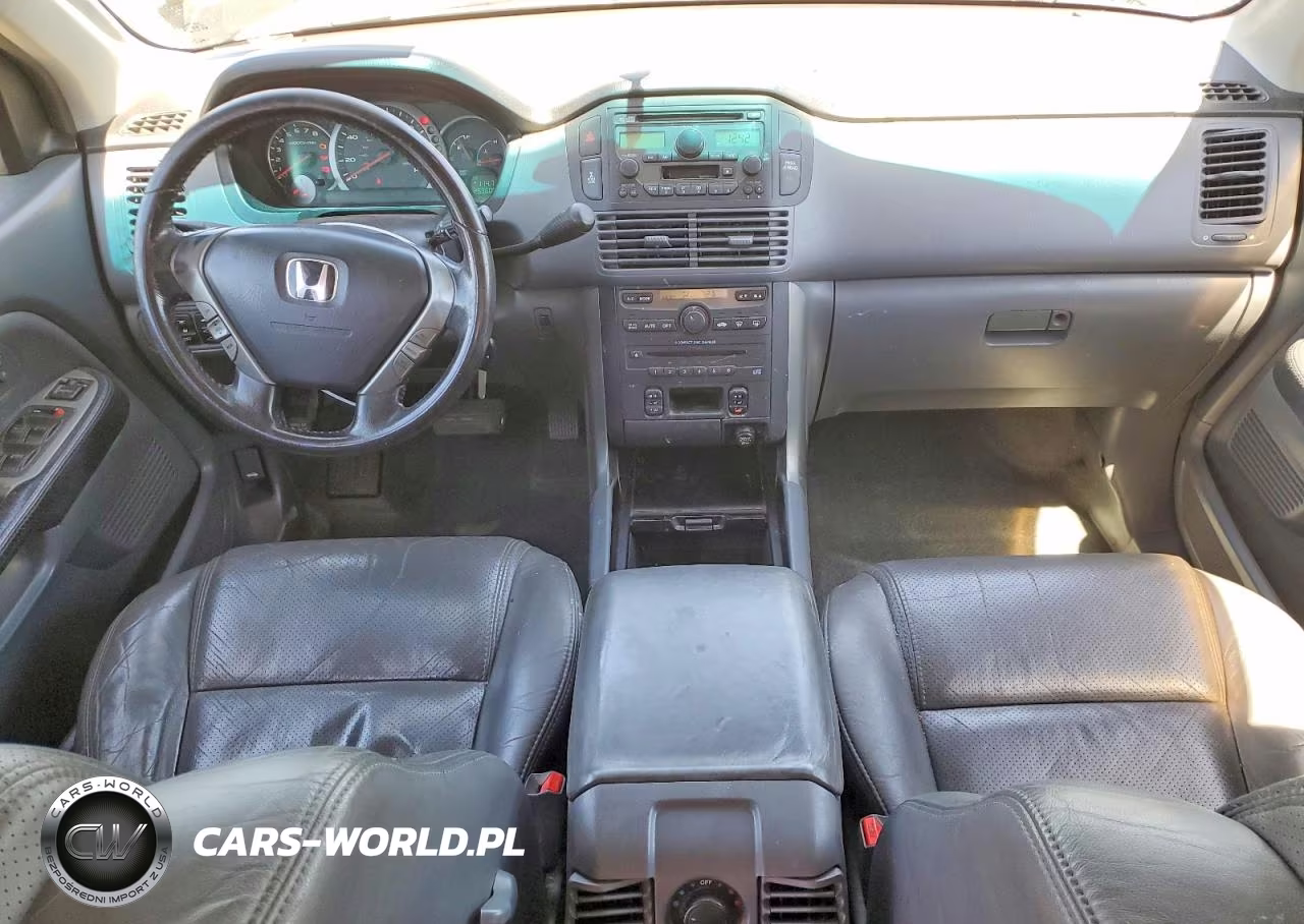 2005 Honda Pilot Exl VIN:2HKYF18515H555850 - 8