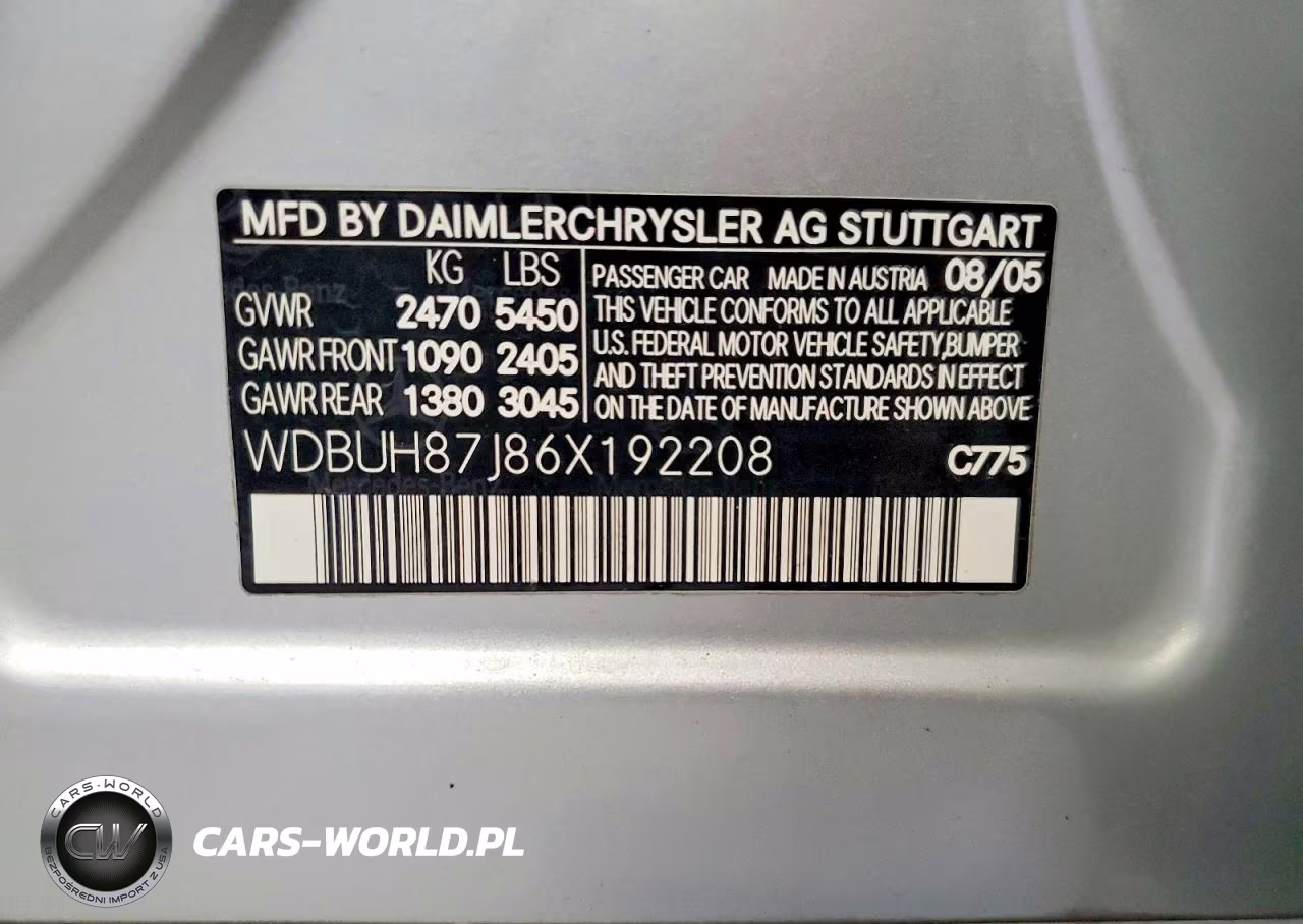 2006 Mercedes-Benz E 350 4Matic Wagon VIN:WDBUH87J86X192208 - 12
