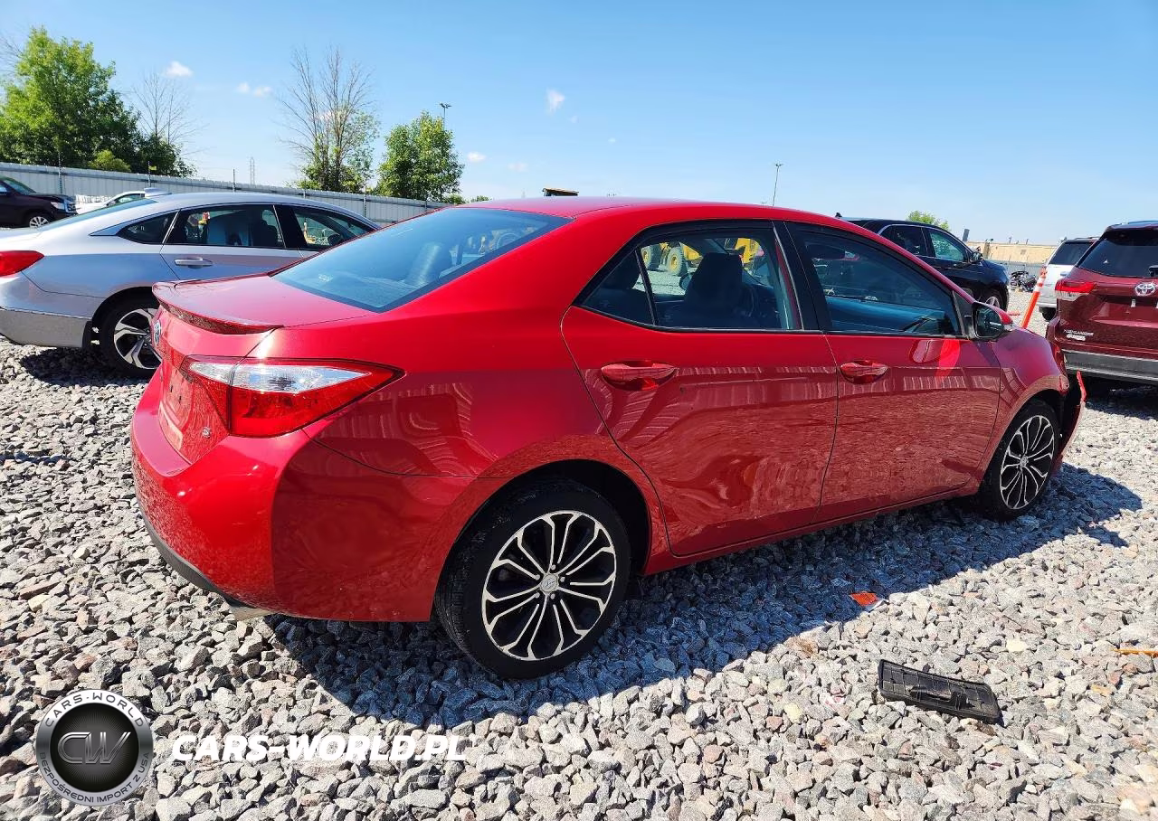 2015 Toyota Corolla S Plus VIN:2T1BURHE4FC354474 - 3