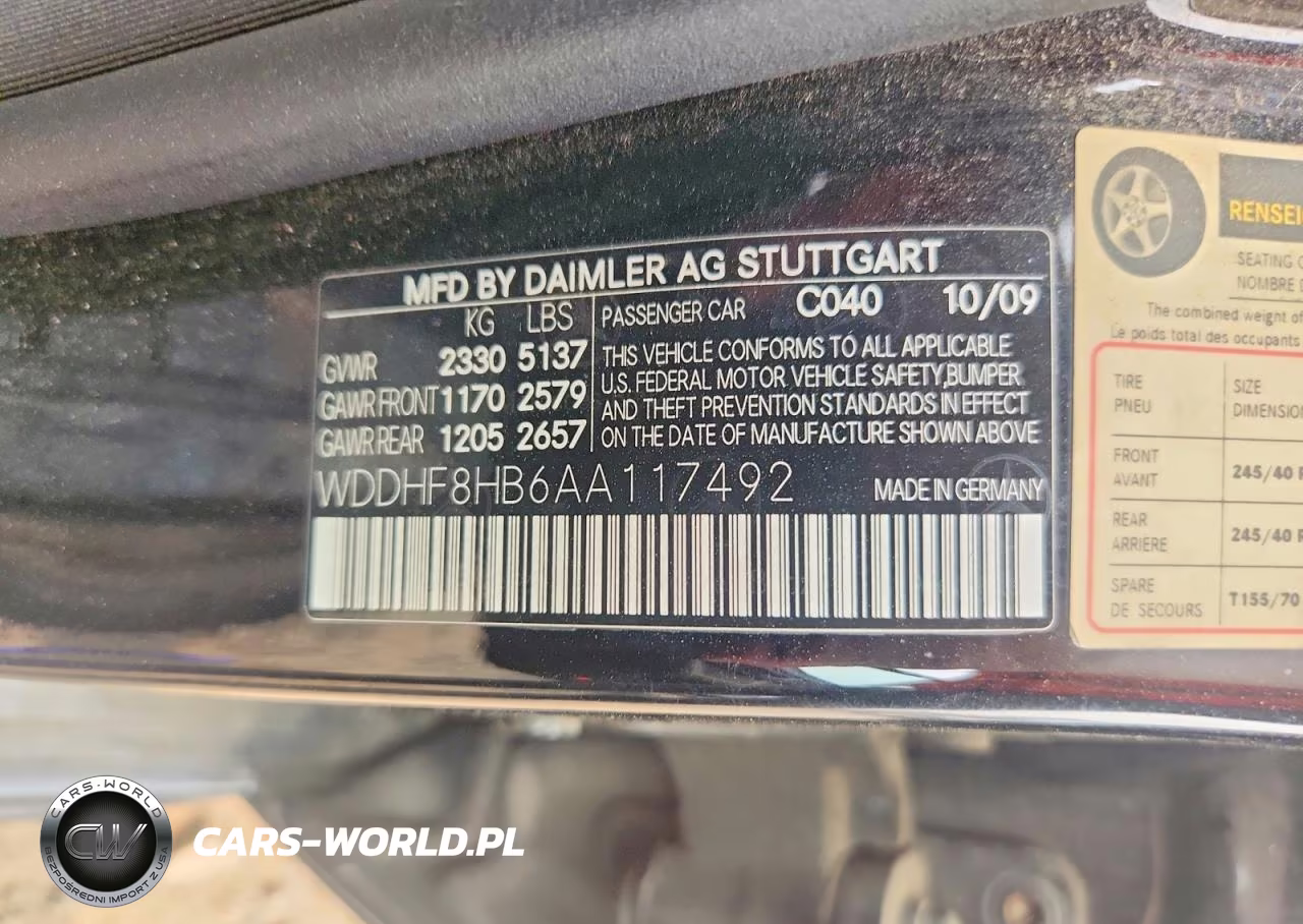 2010 Mercedes-Benz E 350 4Matic VIN:WDDHF8HB6AA117492 - 12