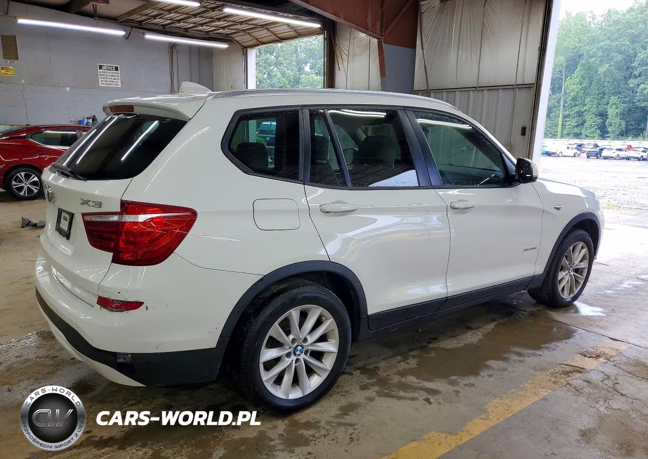 2016 BMW X3 xDrive28I VIN:5UXWX9C55G0D90834 - 3