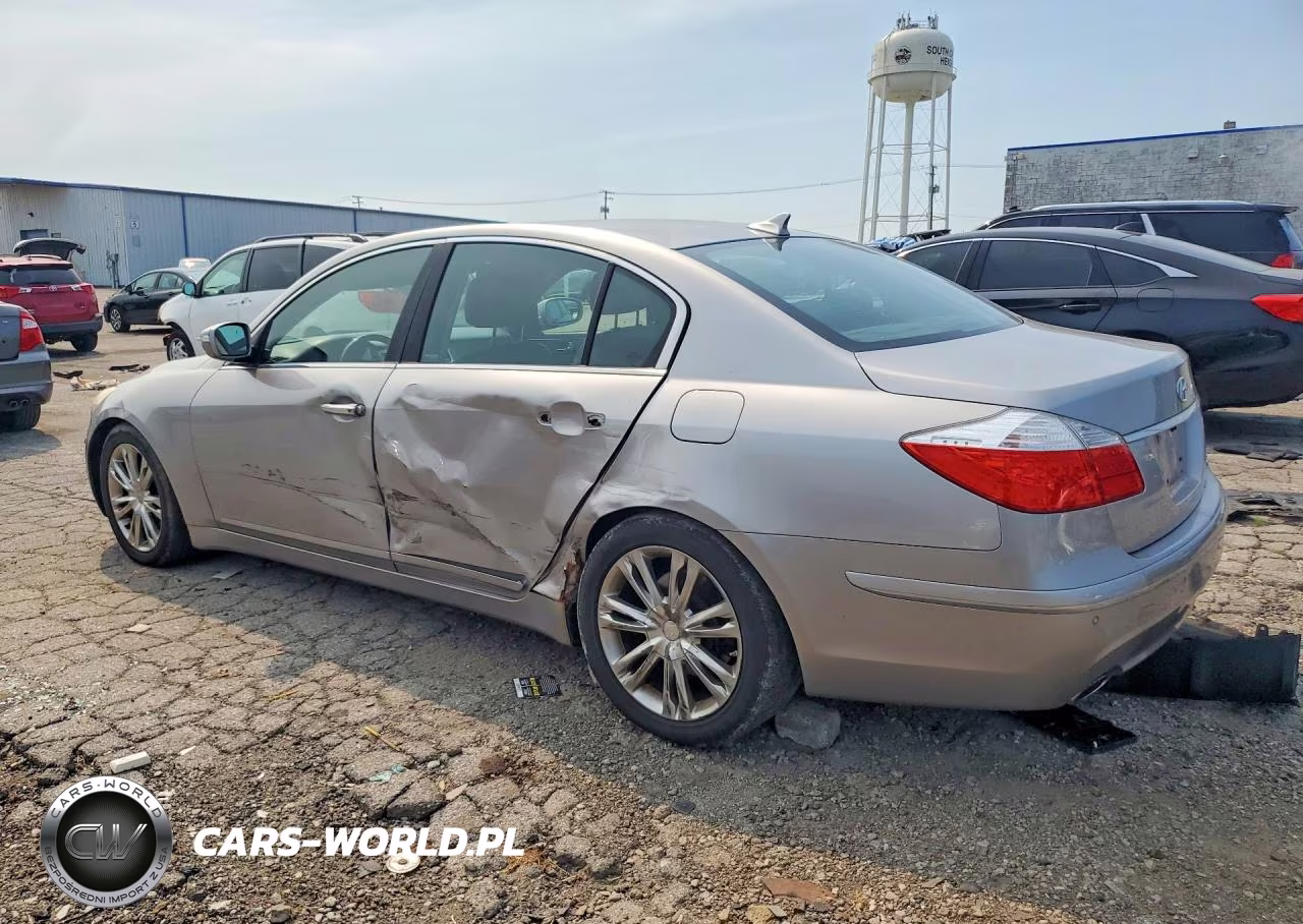2010 Hyundai Genesis 3.8L VIN:KMHGC4DE2AU089756 - 2