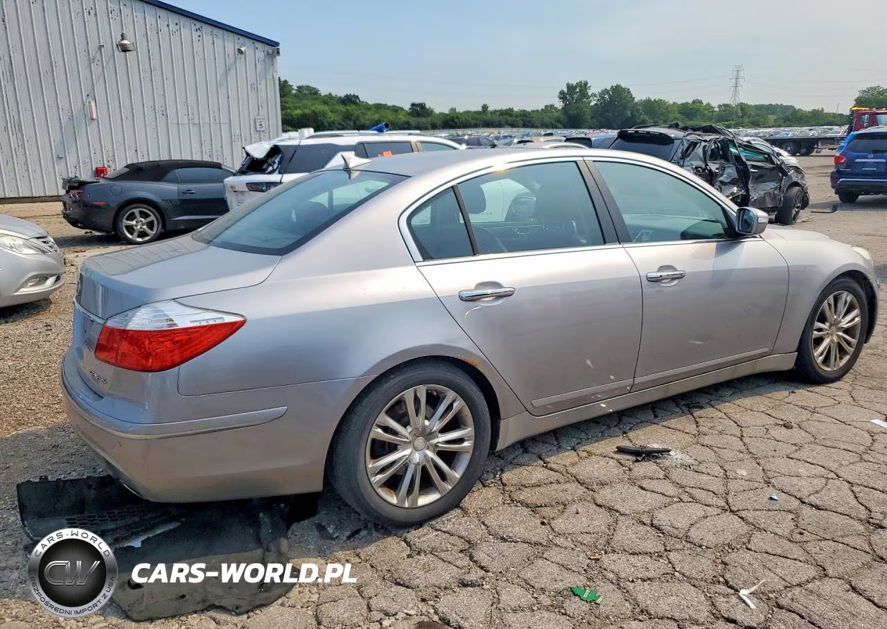 2010 Hyundai Genesis 3.8L VIN:KMHGC4DE2AU089756 - 3