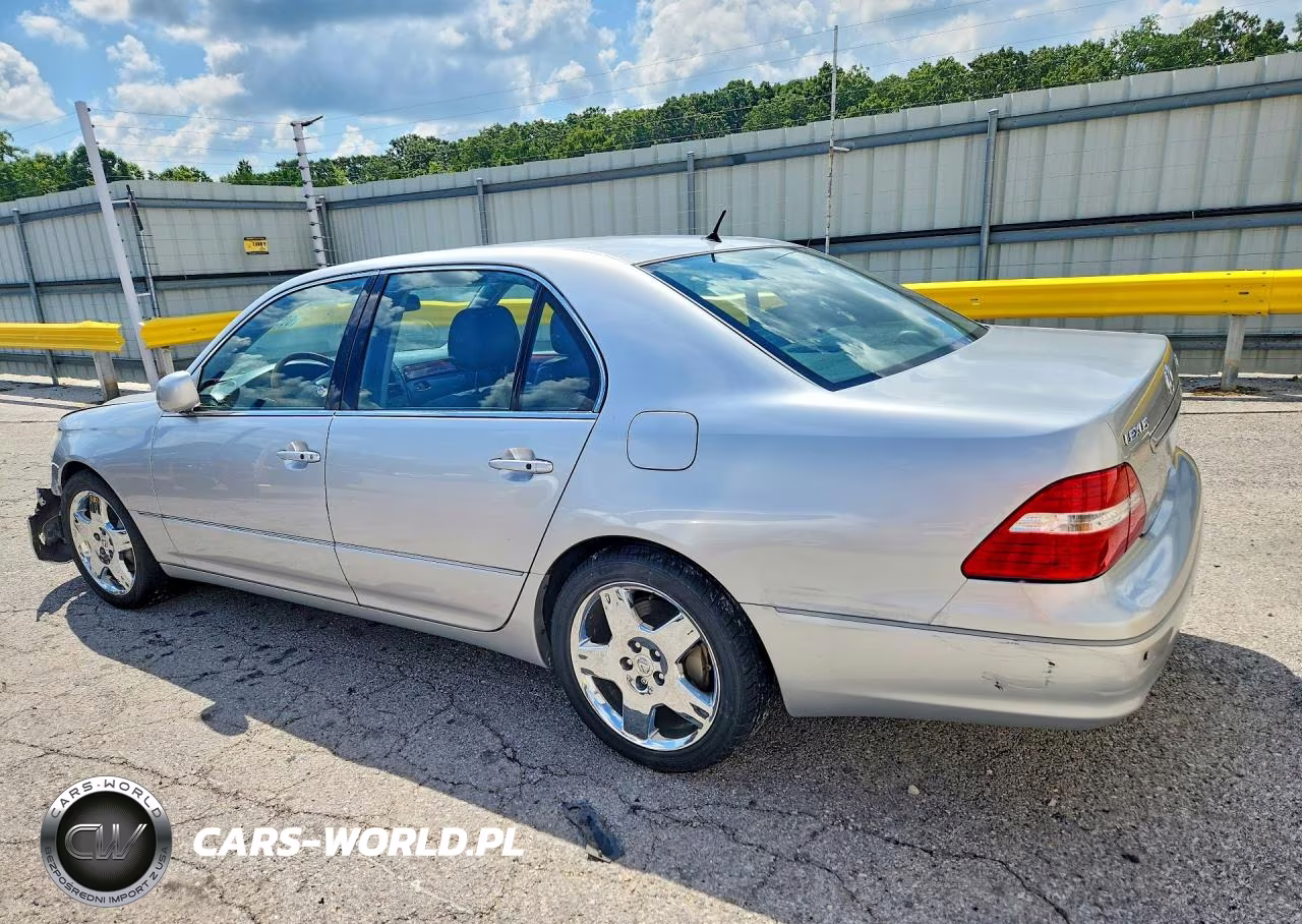 2005 Lexus Ls 430 VIN:JTHBN36F655002383 - 2