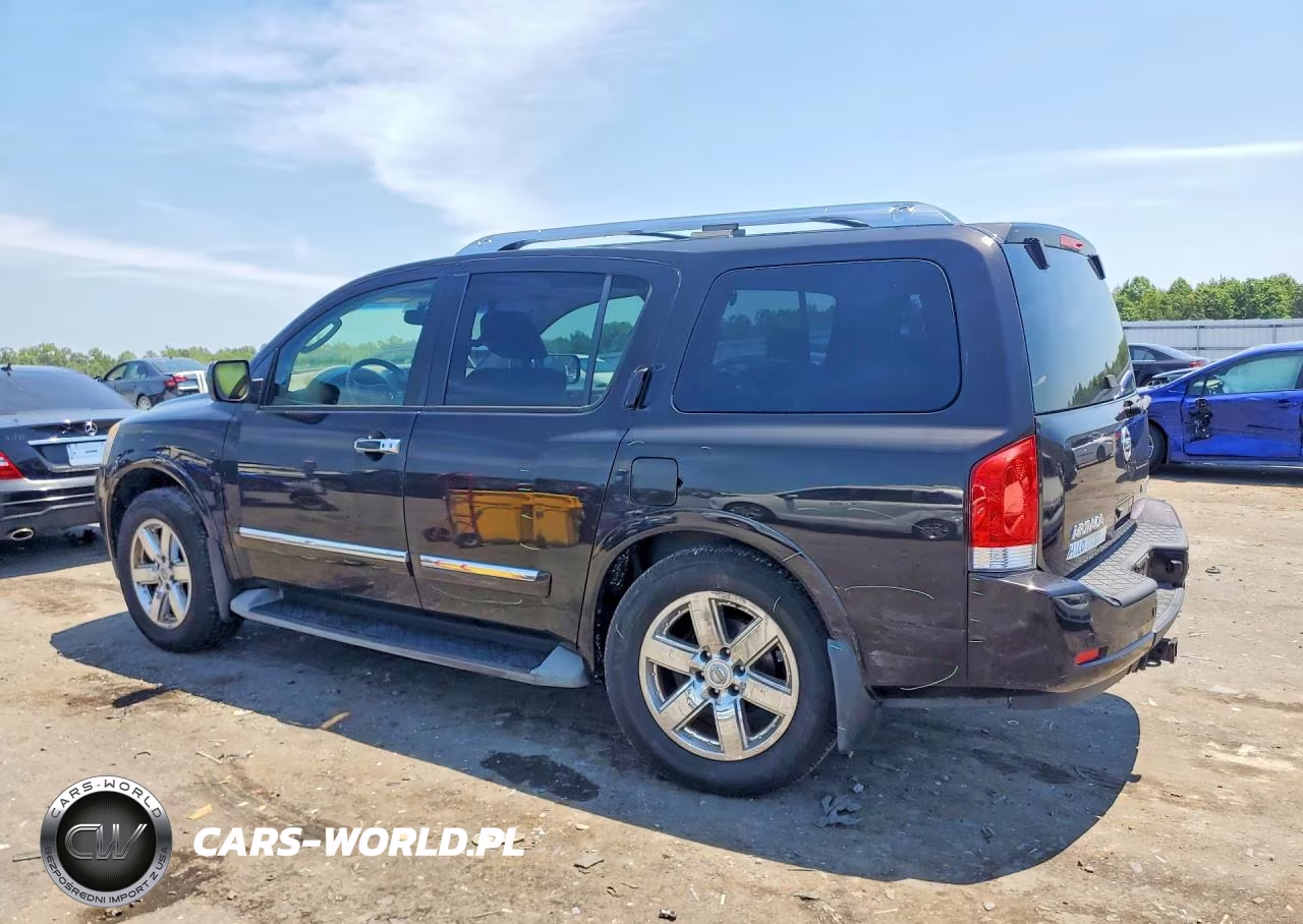 2011 Nissan Armada Platinum VIN:5N1AA0NE8BN610610 - 2