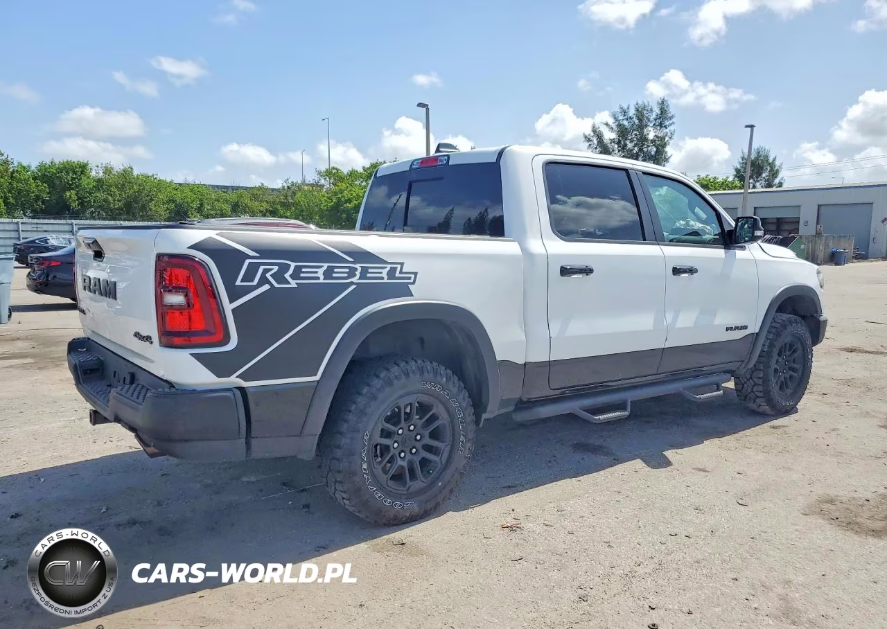 2025 Ram 1500 Rebel VIN:1C6SRFLP0SN609368 - 3