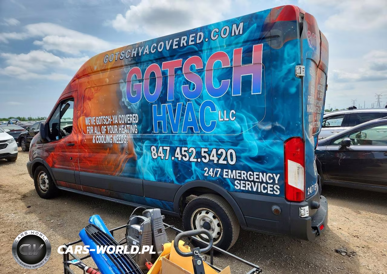 2017 Ford Transit T-250 VIN:1FTYR2XM9HKA19787 - 2