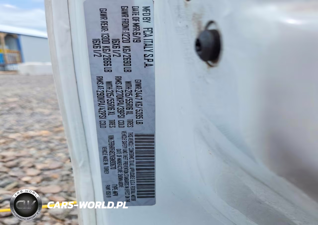 2019 Ram Promaster City St Delivery Van VIN:ZFBHRFAB2K6N90670 - 12
