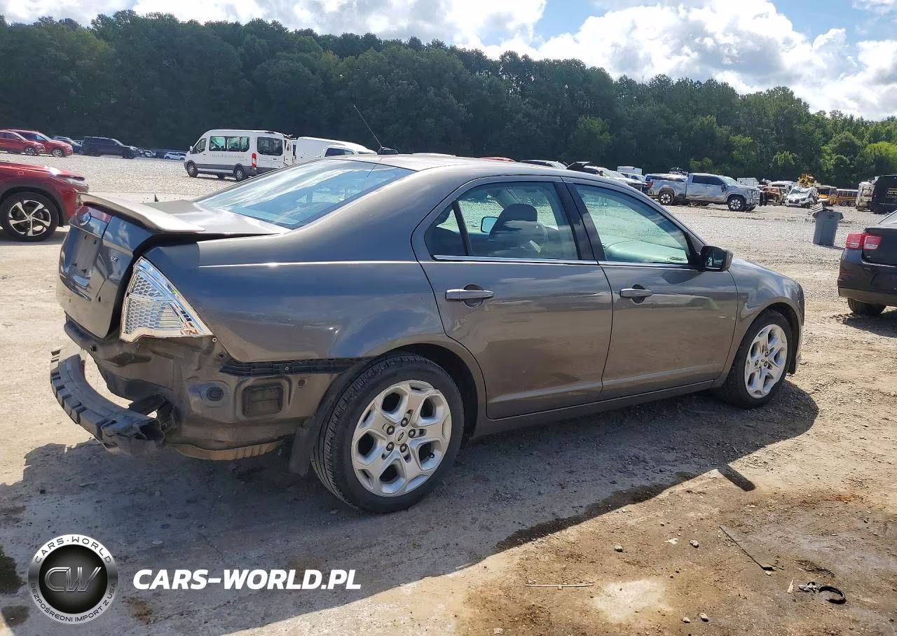 2010 Ford Fusion Se VIN:3FAHP0HA8AR291981 - 3