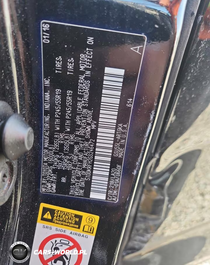 2016 Toyota Highlander Limited VIN:5TDDKRFH2GS246472 - 13