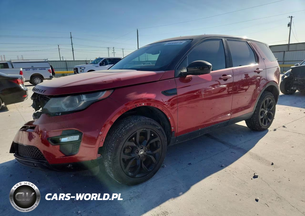 2016 Land Rover Discovery Sport Hse – zdjęcie 1 z 14