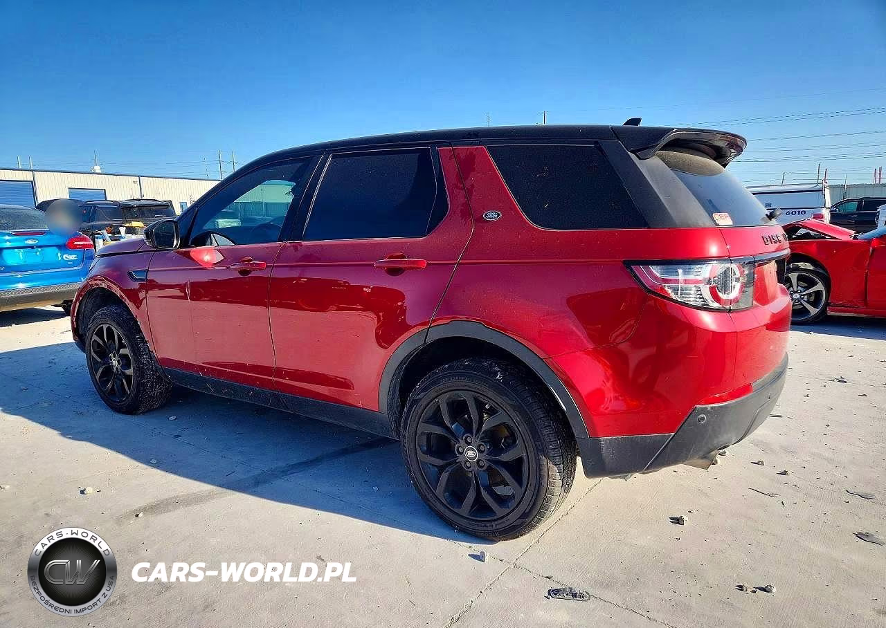 2016 Land Rover Discovery Sport Hse VIN:SALCR2BG5GH560254 - 2