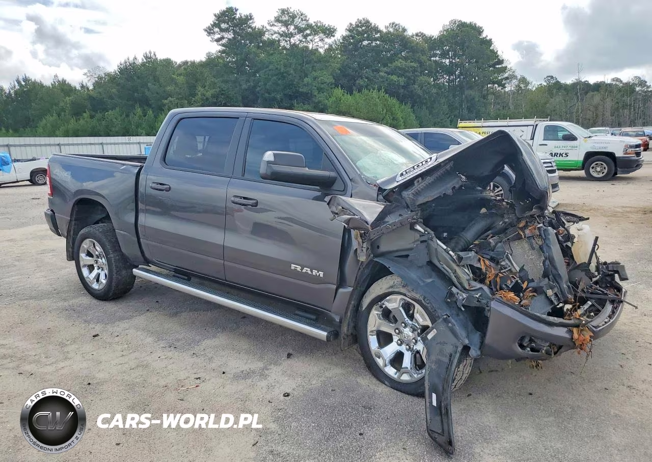 2021 Ram 1500 Big Horn-Lone Star VIN:1C6SRFFT4MN799624 - 4